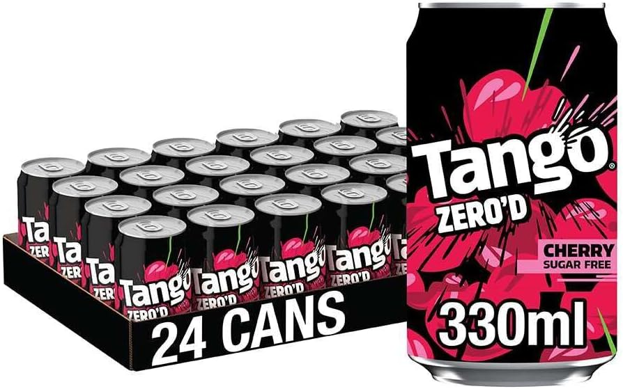 Tango Cherry Zero'd Sugar Free - 330ml (Case of 24)