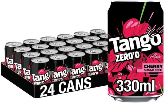 Tango Cherry Zero'd Sugar Free - 330ml (Case of 24)