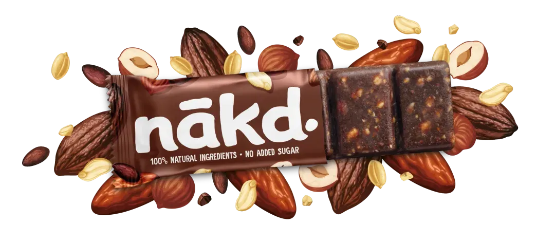 Nakd Cocoa & Hazelnut Protein Bar 45g (Box of 16)