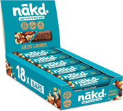 Nakd Salted Caramel Fruit & Nut Bar 35g (Box of 18)