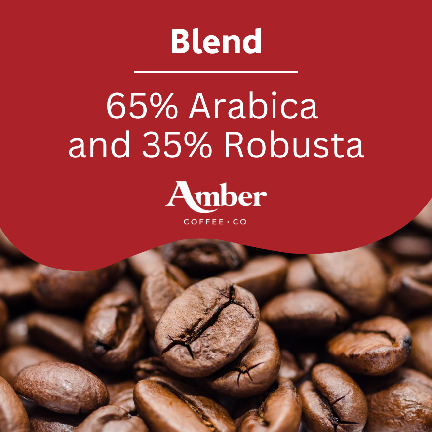 Amber Coffee Co Italiano Blend Coffee Beans - 1kg (Case of 6)