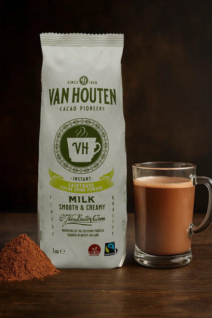 Van Houten Fairtrade Vending Hot Chocolate (12% Cocoa) - 1kg