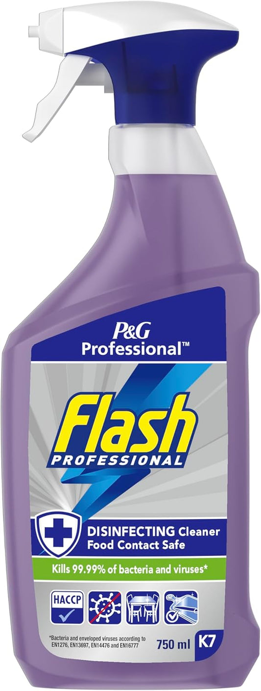 Flash Professional Disinfecting Degreaser 750ml - Food Safe - Case of 6