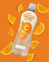 Get More Vits - Vitamin C Sparkling Orange 500ml (12 Pack)