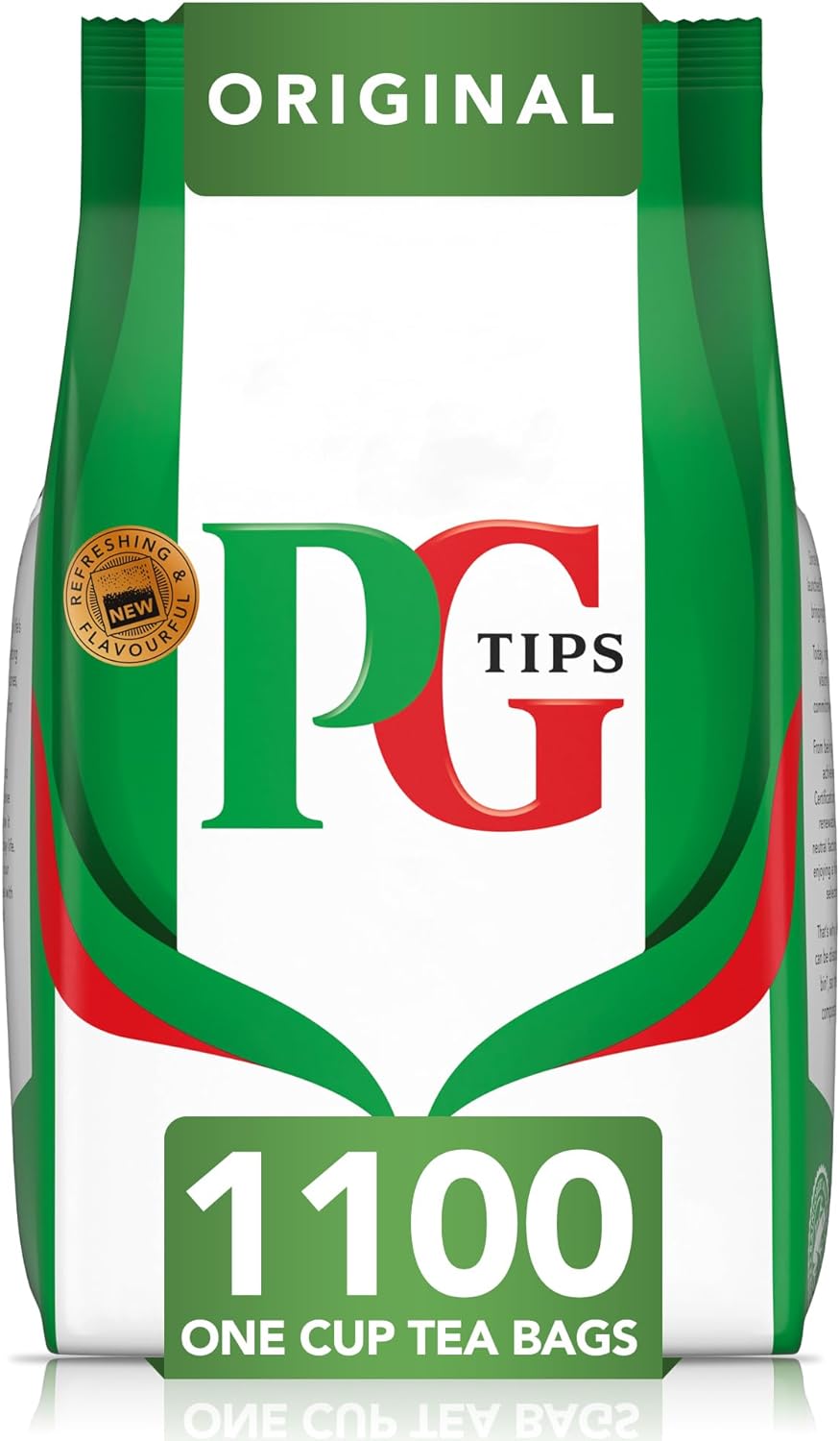 PG Tips One Cup Catering Tea Bags - Bulk Bag of 1100