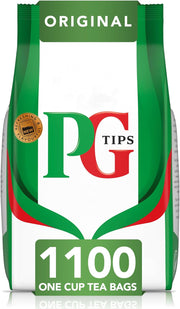 PG Tips One Cup Catering Tea Bags - Bulk Bag of 1100