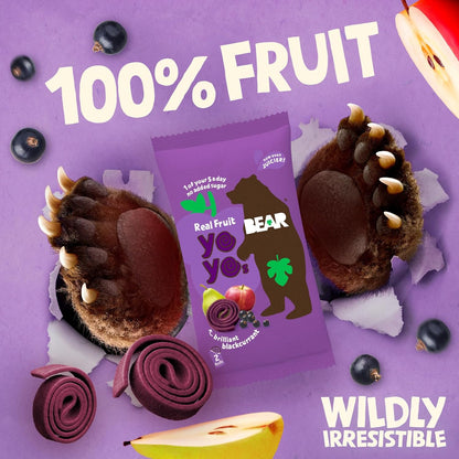 Bear Fruit Yoyos Blackcurrant - 20g (Box of 18)