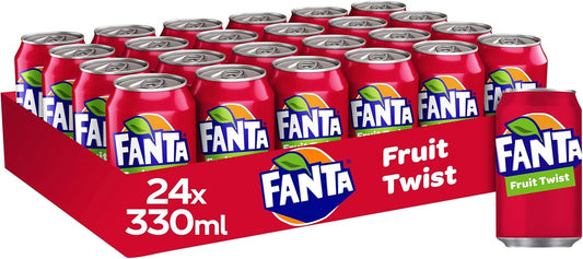 Fanta Fruit Twist - 330ml Cans (Case of 24)