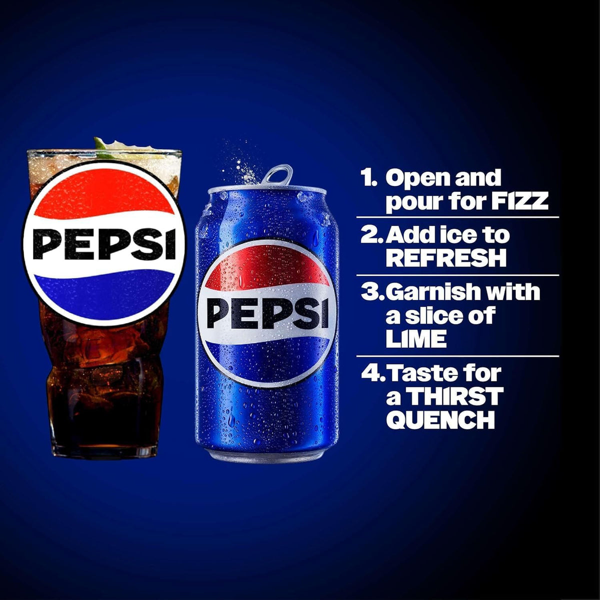 Pepsi Cola - 330ml (Case of 24)