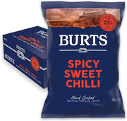 Burts Spicy Sweet Chilli Crisps 40g - Box of 20