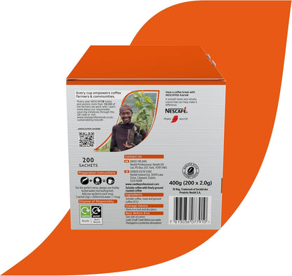 Nescafé Azera Americano Instant Coffee Sachets / Coffee Sticks - Box of 200