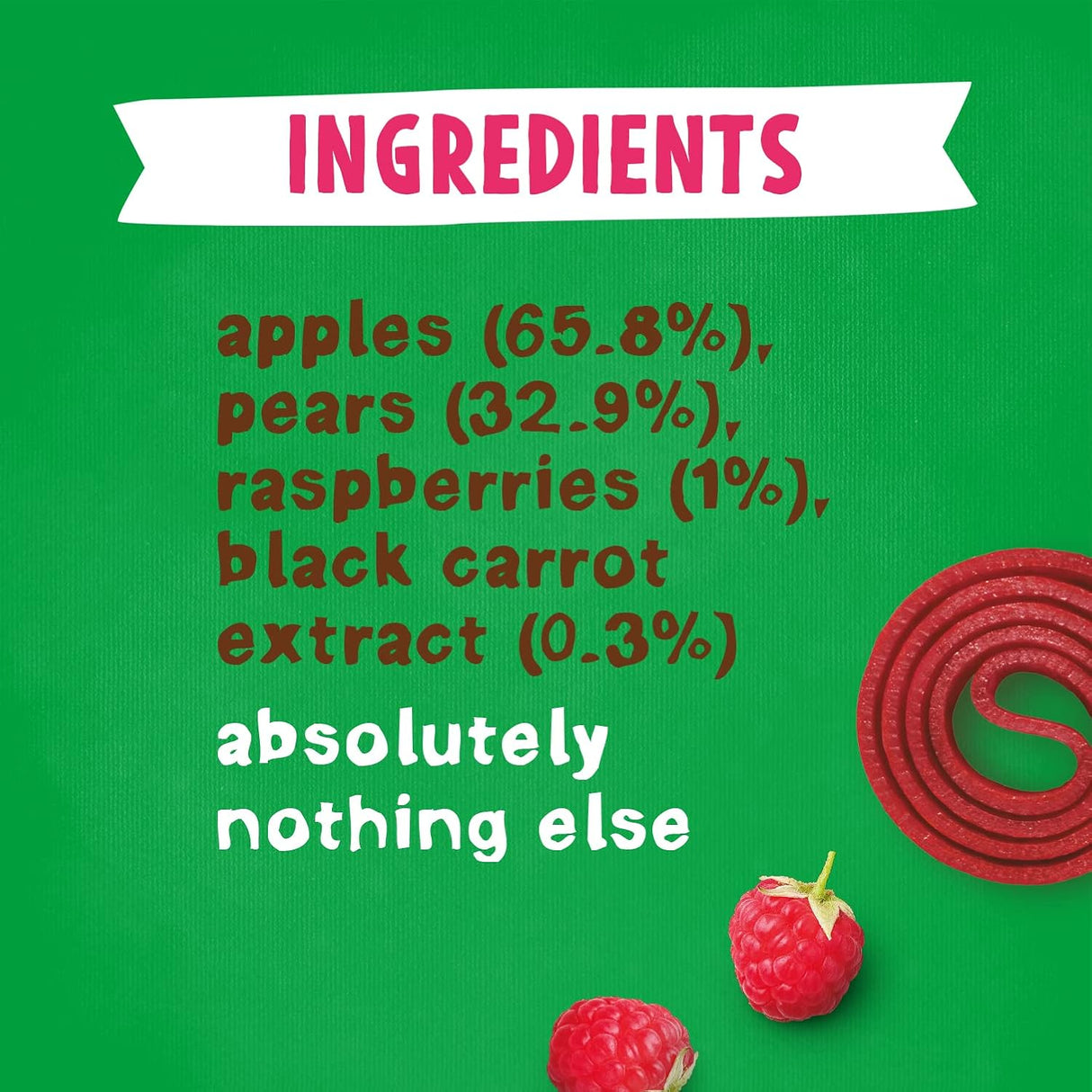 Bear Fruit Yoyos Raspberry - 20g (Box of 18)