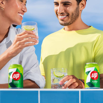7UP Zero Sugar - 330ml Cans (Case of 24)