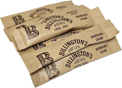 Billington's Demerara Brown Sugar Sticks – 2g - Pack of 1000