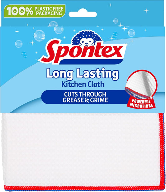 Spontex Long Lasting Kitchen Cloth - Single