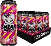 Sneak Energy Raspberry Lemonade - 500ml (Pack of 12)