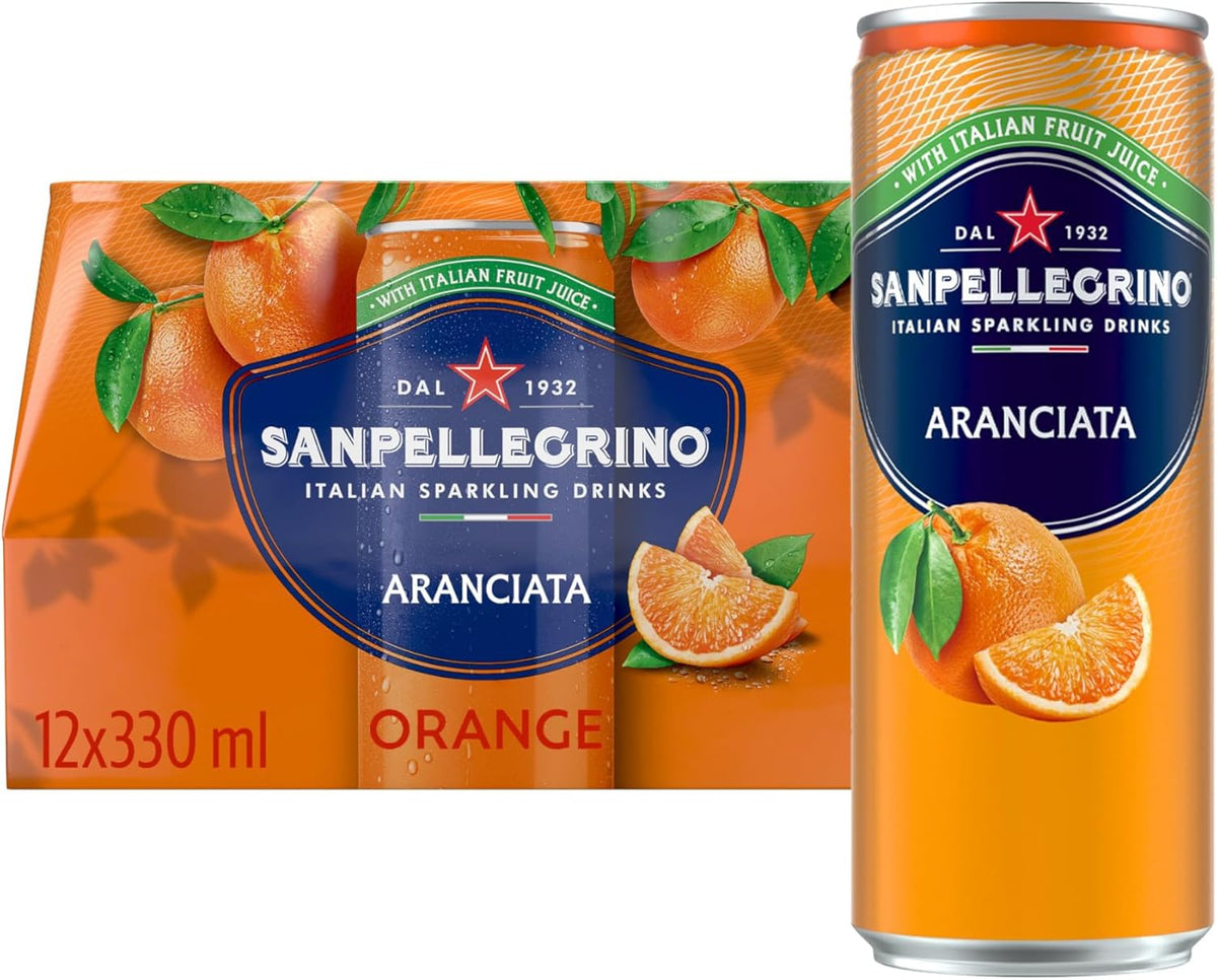 San Pellegrino Orange - 330ml (Pack of 12)