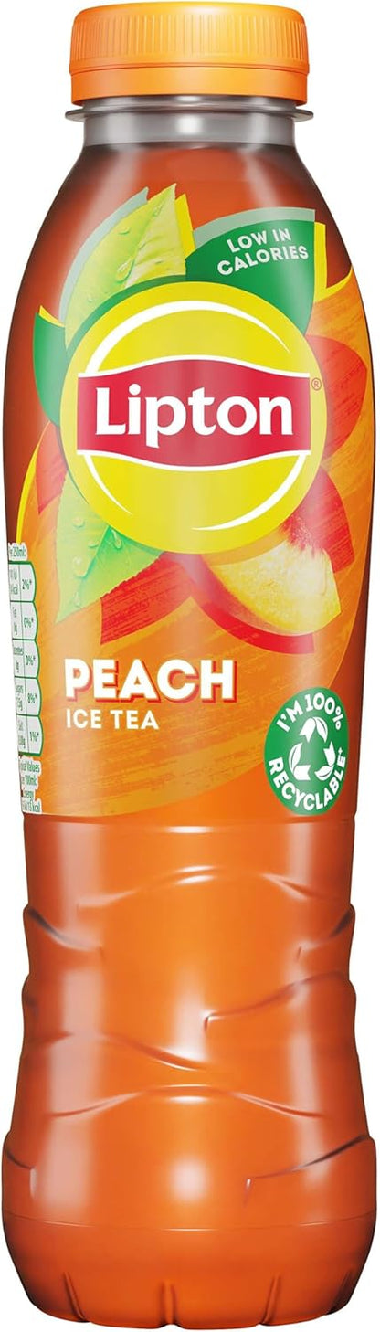 Lipton Peach Iced Tea - 500ml (Pack of 24)