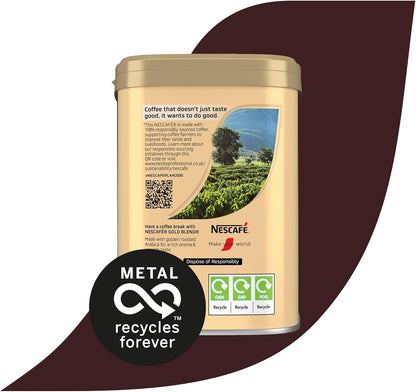 Nescafé Gold Blend Instant Coffee Granules Tin 500g