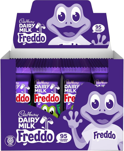 Cadbury Dairy Milk Freddo Chocolate Bars - 18g (Box of 60)