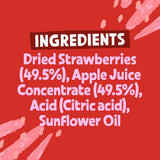 BEAR Fruit Dried Strawberry Packs - Gently Baked Fruit - Healthy - Vegan - 35g (Box of 14)