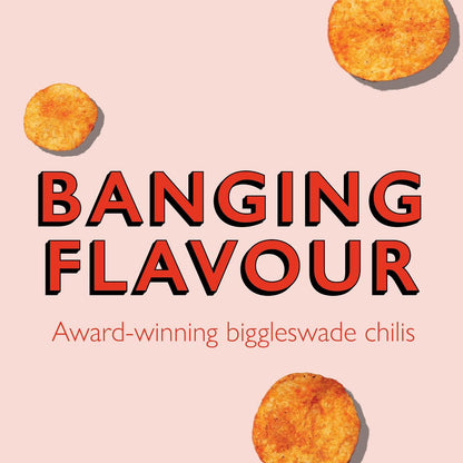 Pipers Biggleswade Sweet Chilli Crisps 40g - (Box of 24)