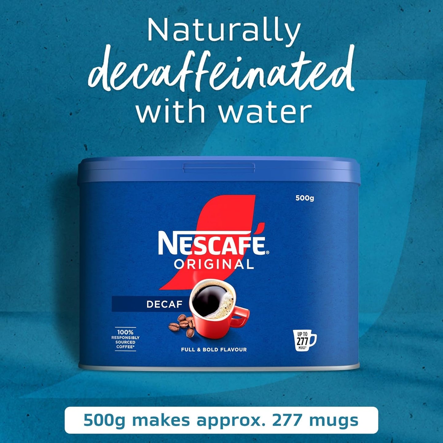 Nescafé Original Decaf Instant Coffee Tin 500g – Catering Decaf Coffee