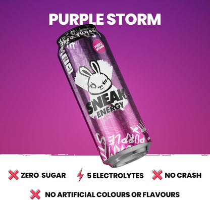 Sneak Energy Purple Storm - 500ml (Pack of 12)