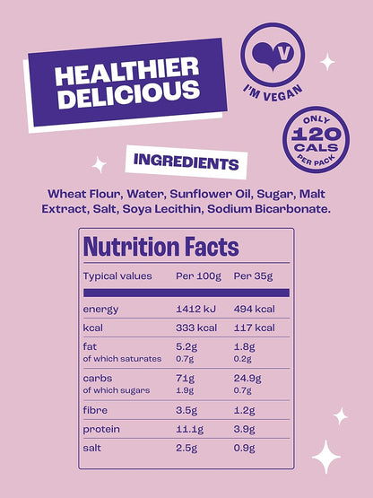 Olly's Pretzel Thins Original Salted 35g - Box of 10