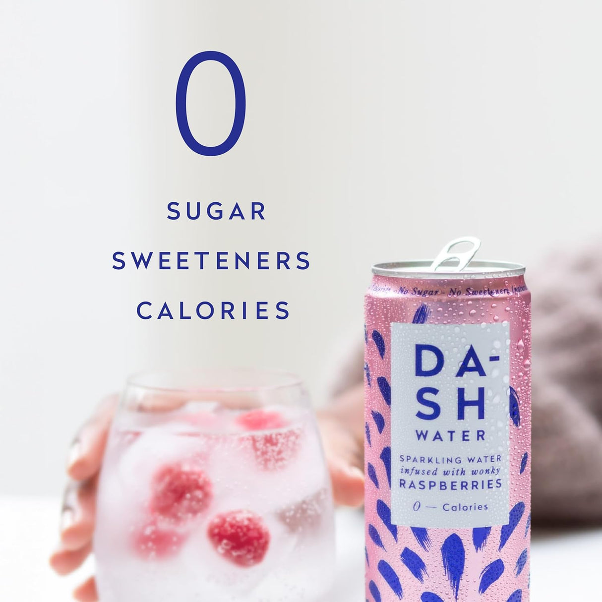 Dash Water Sparkling Raspberry 330ml (Pack of 12)
