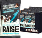 Raise Snacks Dark Chocolate & Sea Salt Clusters 35g - (Pack of 12)