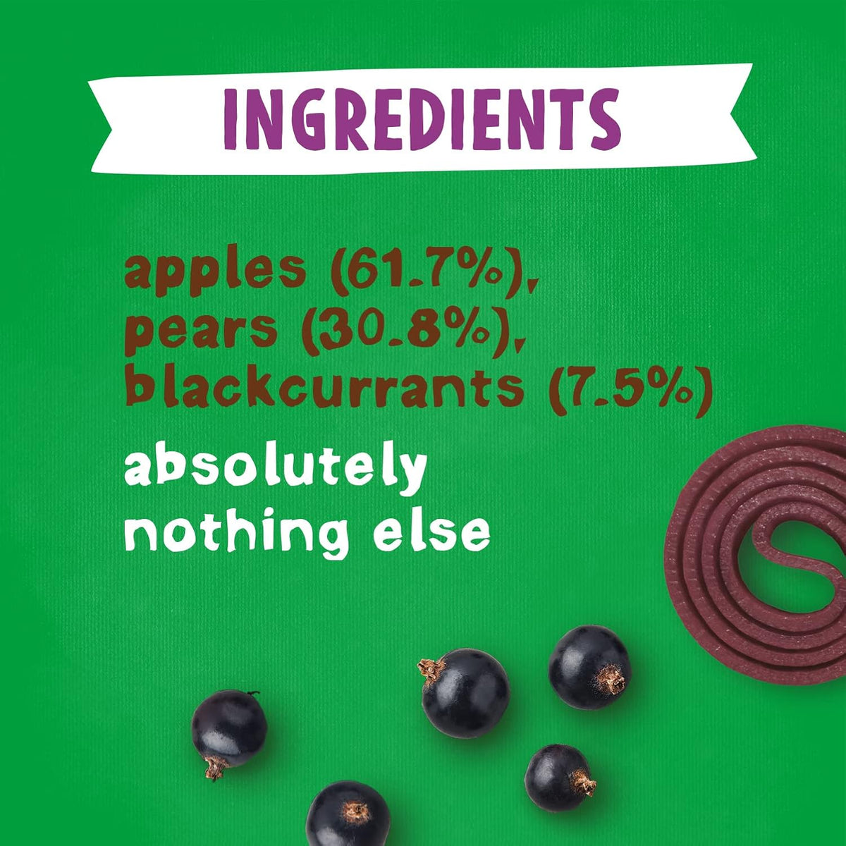 Bear Fruit Yoyos Blackcurrant - 20g (Box of 18)