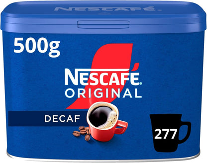 Nescafé Original Decaf Instant Coffee Tin 500g – Catering Decaf Coffee