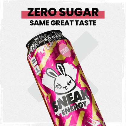 Sneak Energy Raspberry Lemonade - 500ml (Pack of 12)
