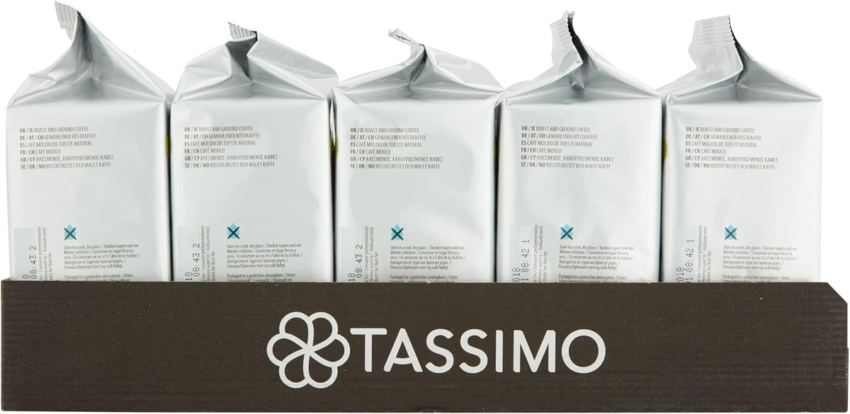 Tassimo Kenco Americano Smooth Coffee Pods - 16 Capsules (Pack of 5)