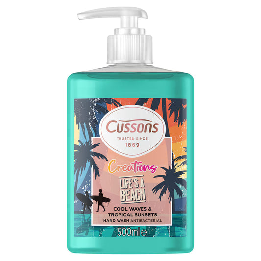 Cussons Creations Life's a Beach Hand Wash - 500ml (Pack of 6)