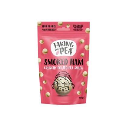Taking The Pea Smoked Ham Crunchy Coated Peas - 125g (Box of 7)