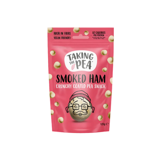 Taking The Pea Smoked Ham Crunchy Coated Peas - 125g (Box of 7)