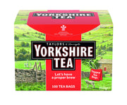 Yorkshire Tea String & Tag Tea Bags - Pack of 100