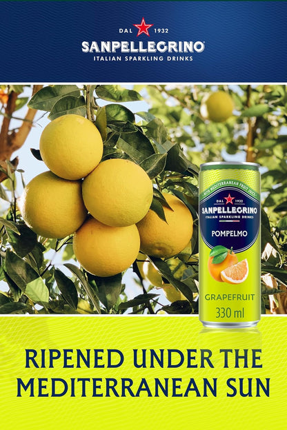 San Pellegrino Grapefruit - 330ml (Pack of 12)