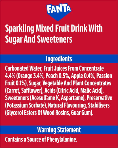 Fanta Fruit Twist - 330ml Cans (Case of 24)