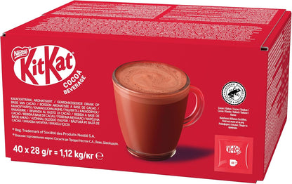 Kit Kat Hot Chocolate Sachets – Individual Portions – 40 Pack