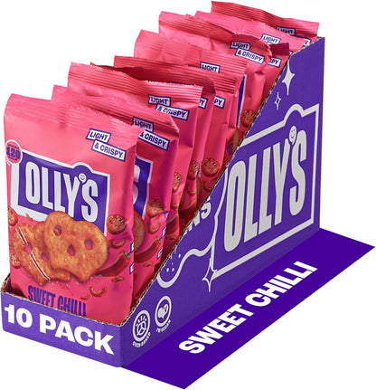 Olly's Pretzel Thins Sweet Chilli 35g - Box of 10