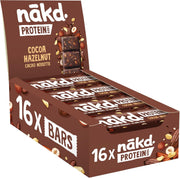 Nakd Cocoa & Hazelnut Protein Bar 45g (Box of 16)