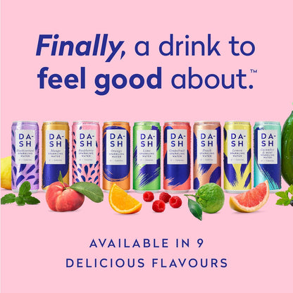 Dash Water Sparkling Blackcurrant 330ml (Pack of 12)