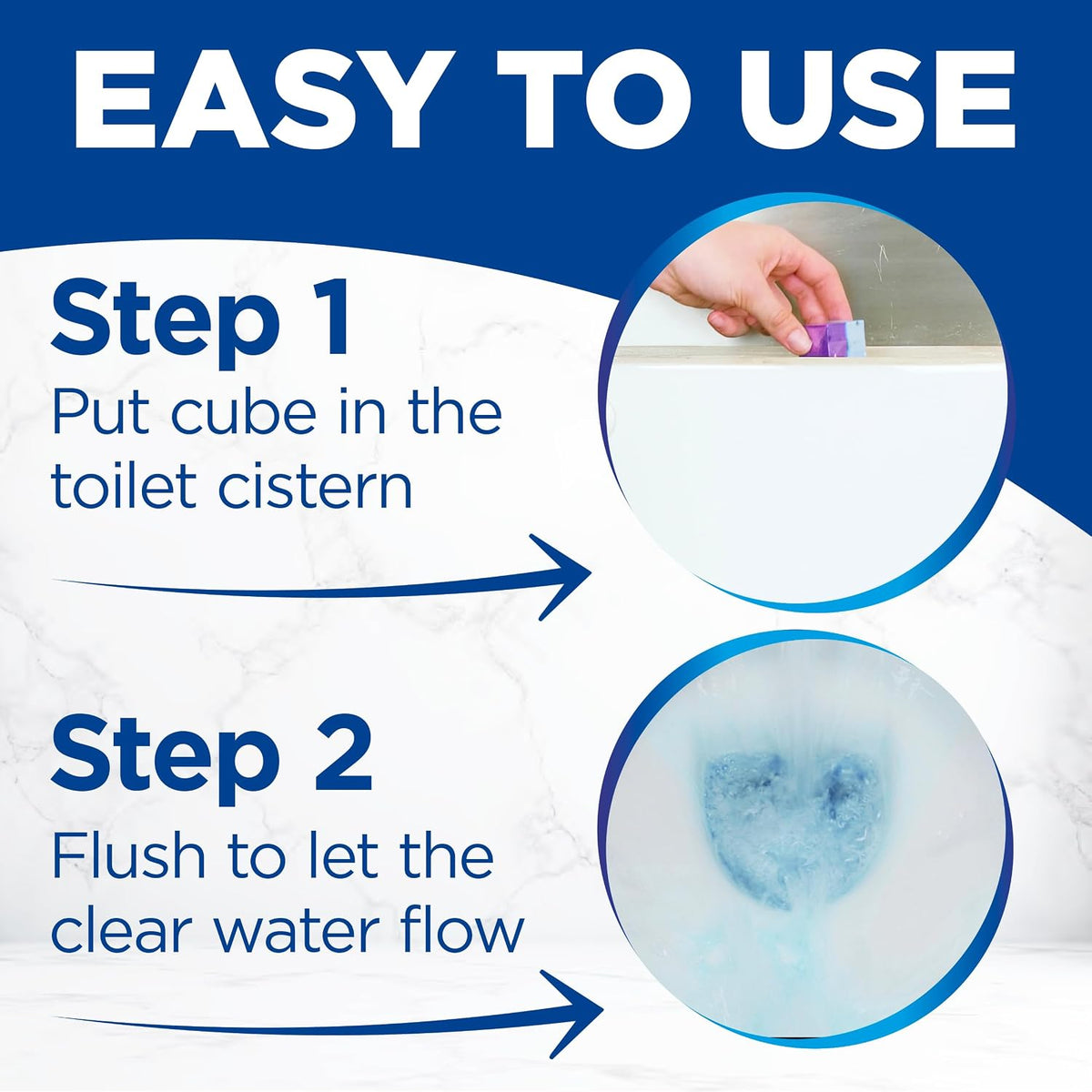 Bloo Toilet Blocks Flowers - 2 x 50g