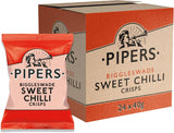 Pipers Biggleswade Sweet Chilli Crisps 40g (Box of 24)