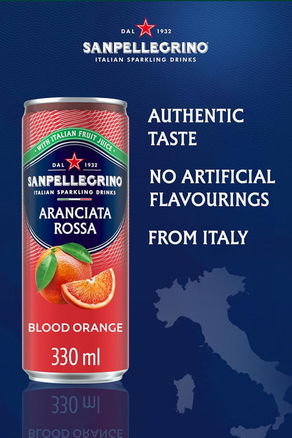 San Pellegrino Blood Orange - 330ml (Pack of 12)