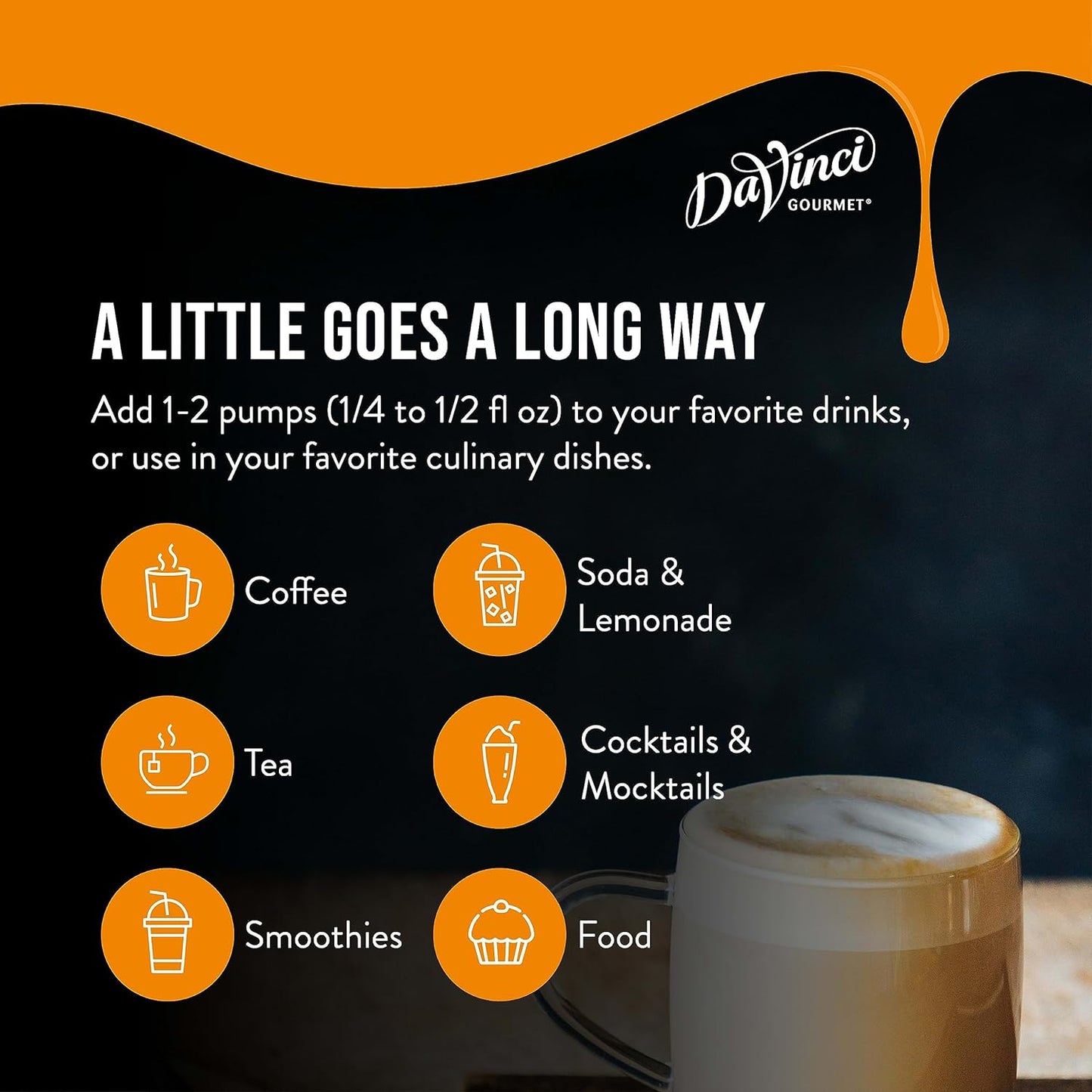 DaVinci Gourmet Classic Vanilla Syrup – 1 Litre