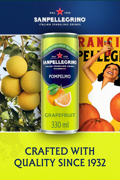San Pellegrino Grapefruit - 330ml (Pack of 12)
